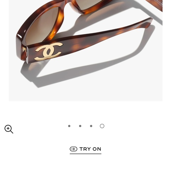 Chanel sunglasses. Good condition. - Picture 3 of 5